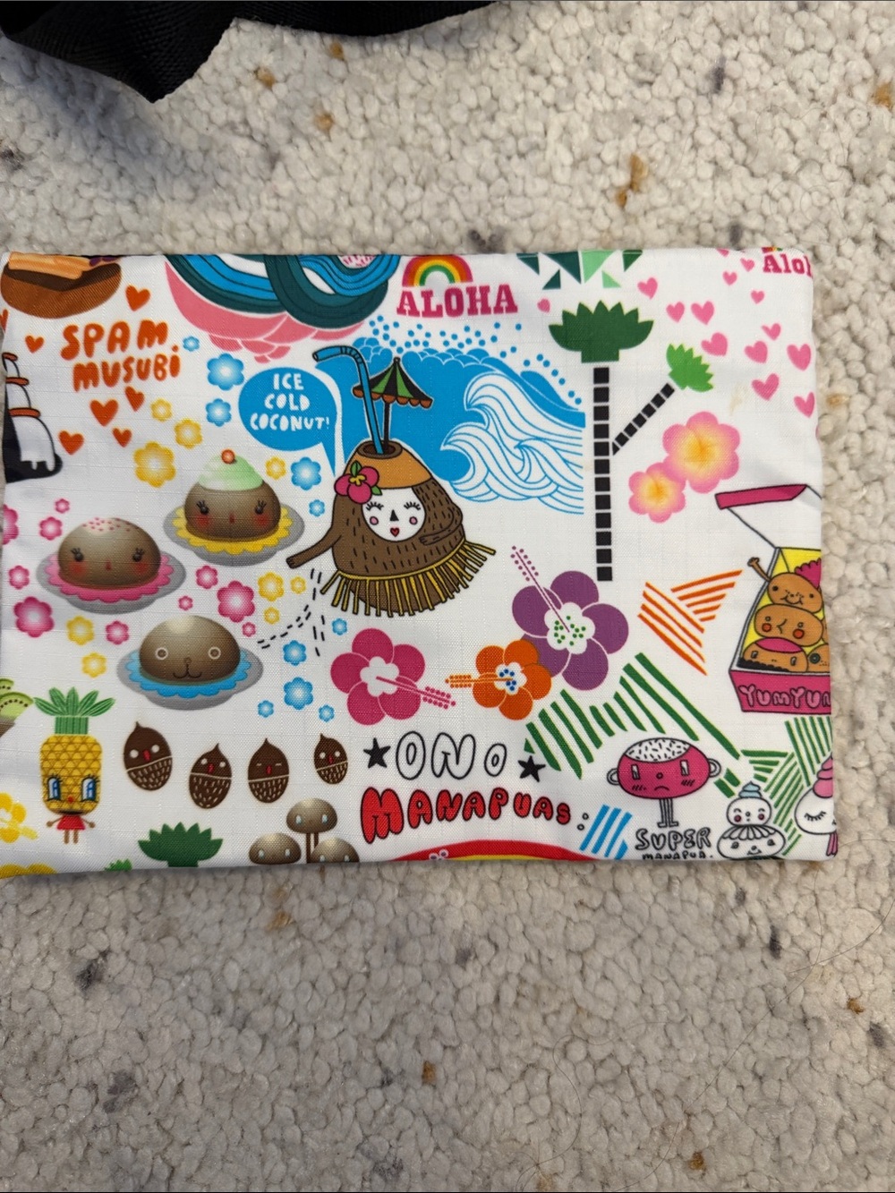 Lesportsac limited edition Hawaii bag with matching pouch - Picture 12 of 13